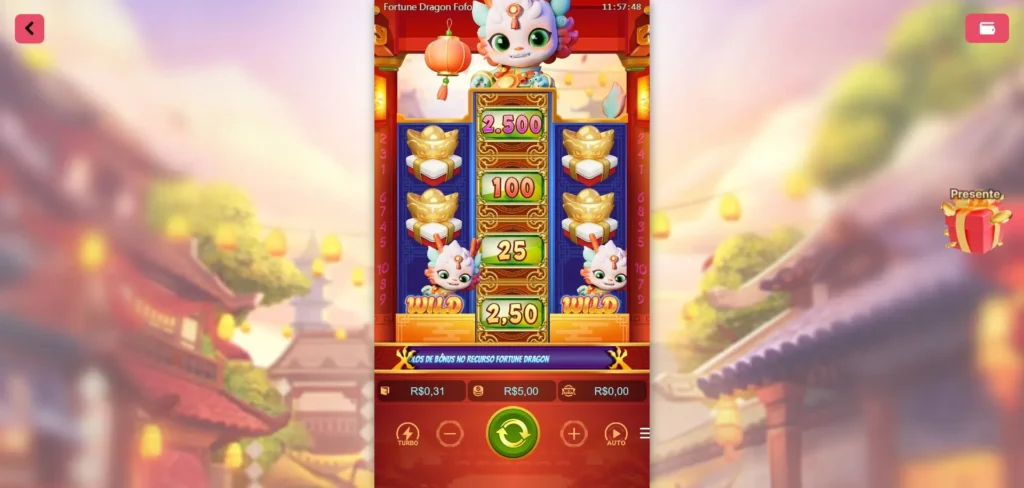 tema fortune dragon