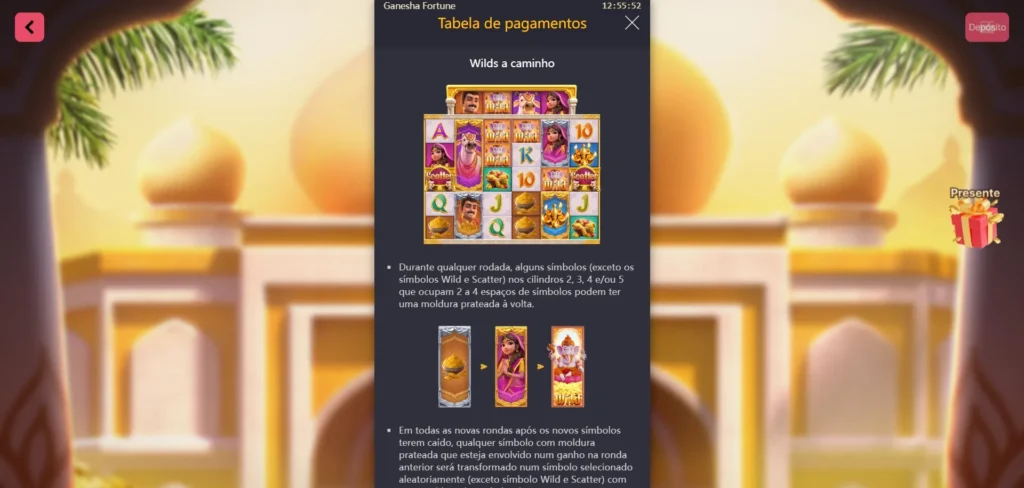 recurso wilds a caminho ganesha