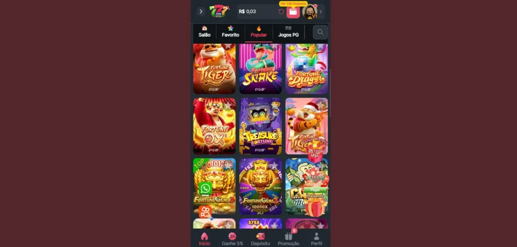 jogos em cassino 777fun