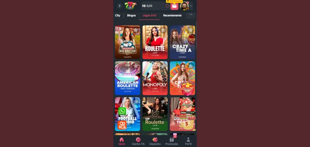 benefícios de jogar no cassino online 777fun