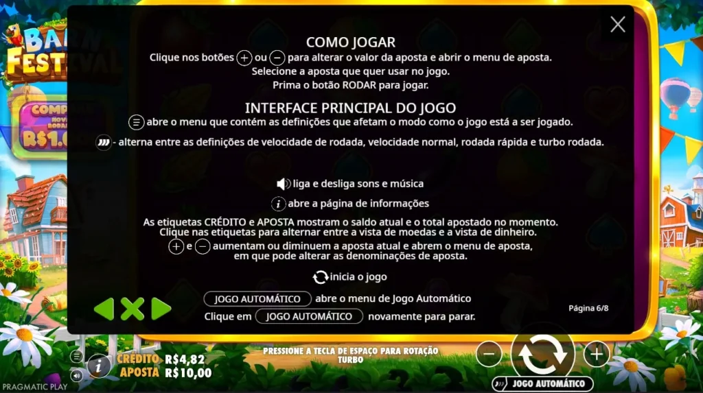 como jogar barn festival