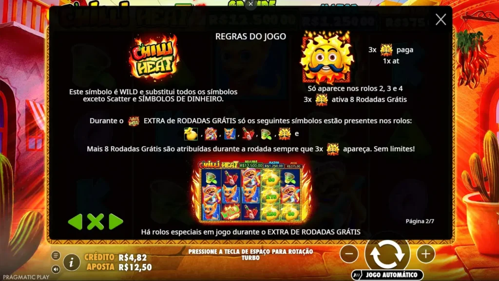 recursos chili heat pragmatic