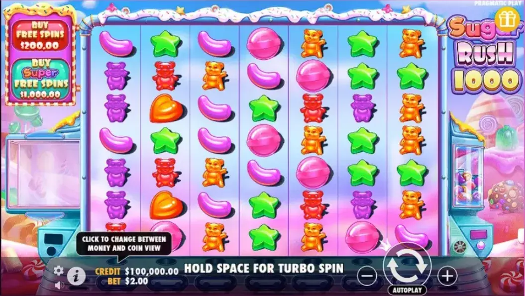 Sugar Rush 1000 Simbolos