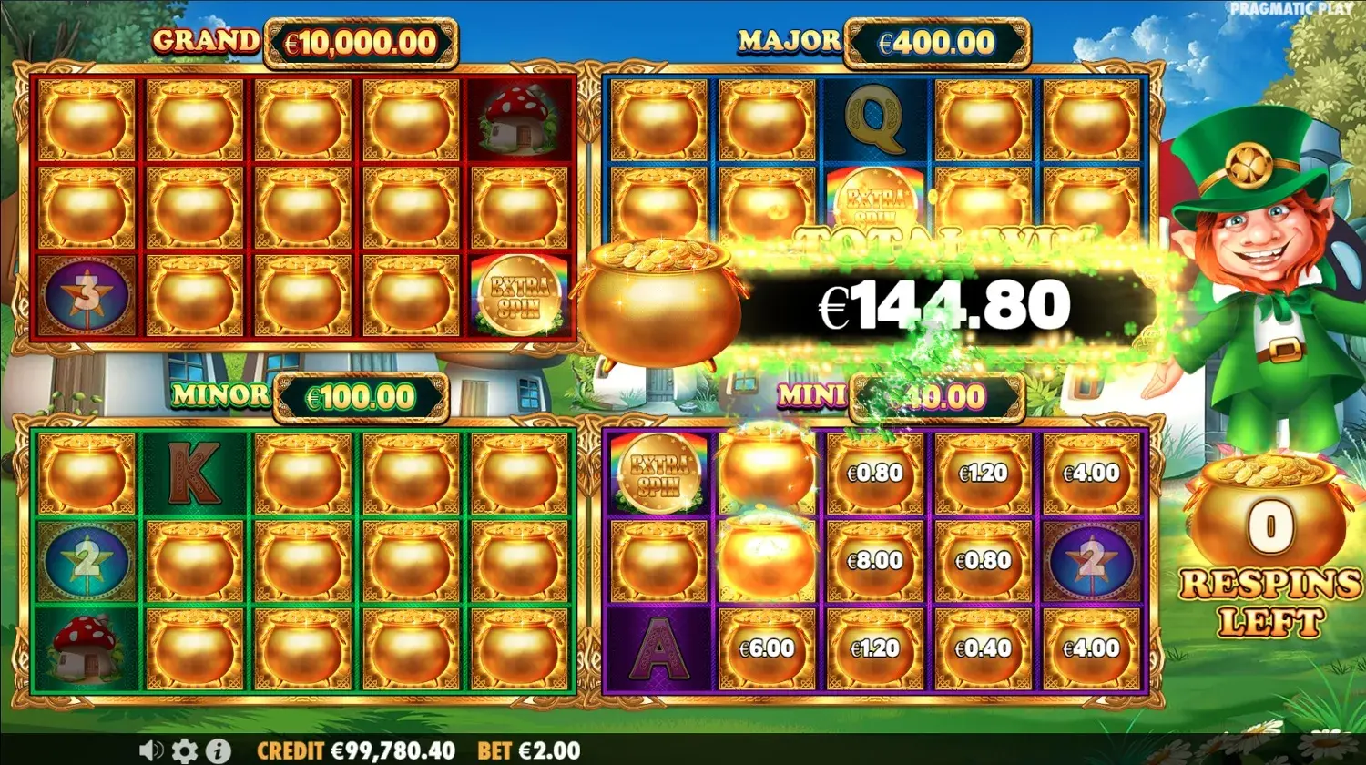 gold party jackpot