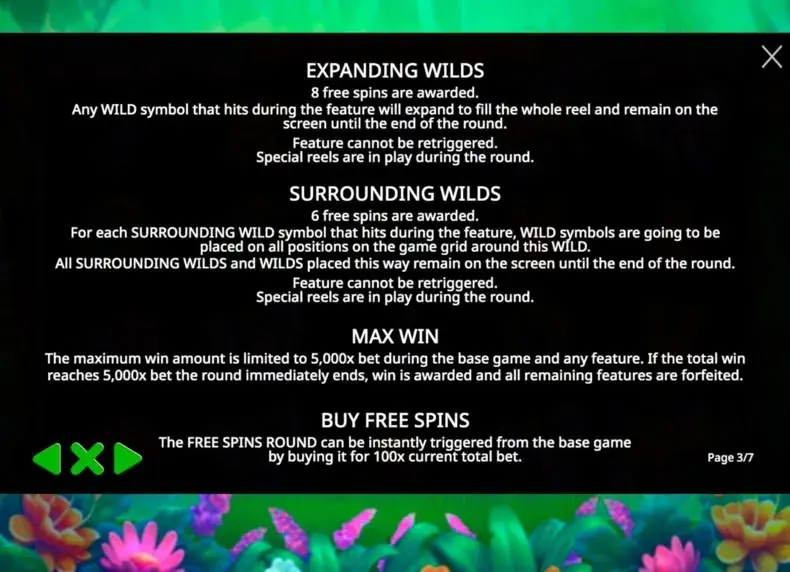 Recursos bônus 3 Buzzing Wilds