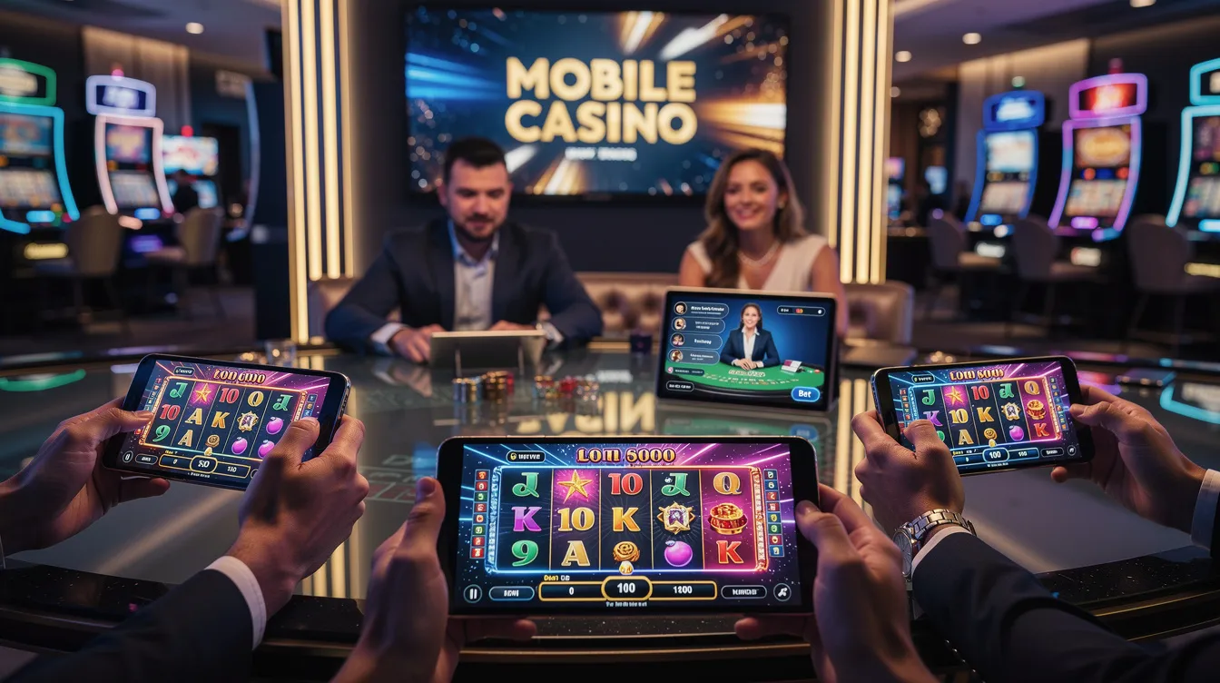 mobile casinos ao vivo com crupiês reais acessados pelo celular